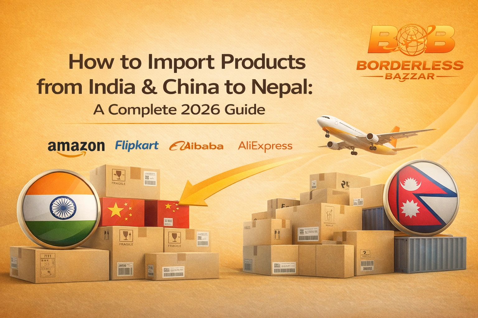 How to Import Products from India to Nepal: A Complete 2026 Guide